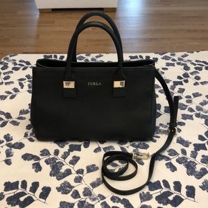 Black Furla bag